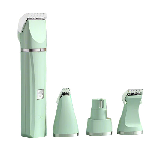 ... 4 in 1 Electric Pet Grooming Kit - Hair Trimmer, Clippers, Nail Grinder for Cats & Dogs